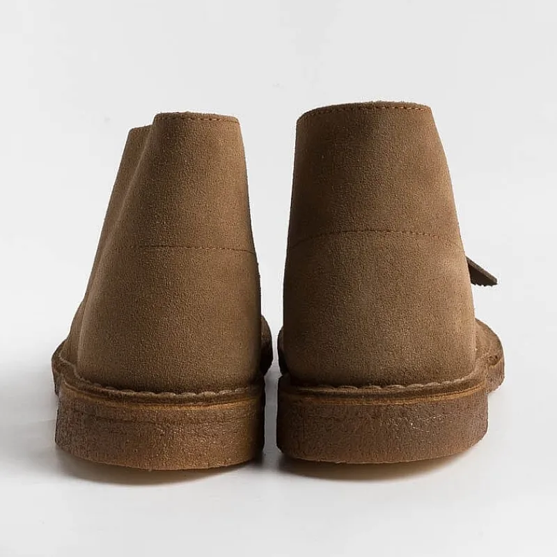 CLARKS - Collezione Uomo Clarks - Polacco - Cola - Camoscio Cola<Collezione Scarpe Uomo Polacchi