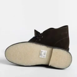 CLARKS - Collezione Uomo Clarks - Polacco - Desert Coal - Camoscio Brown<Collezione Scarpe Uomo Polacchi