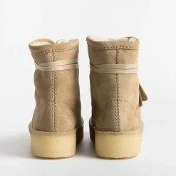 CLARKS - Collezione Donna Clarks - Stivaletto Wallabeecup Hi - Beige<Collezione Scarpe Donna Stivaletti