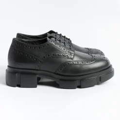 COPENHAGEN - Allacciata - 565 - Pelle Nero<Collezione Scarpe Donna Allacciate