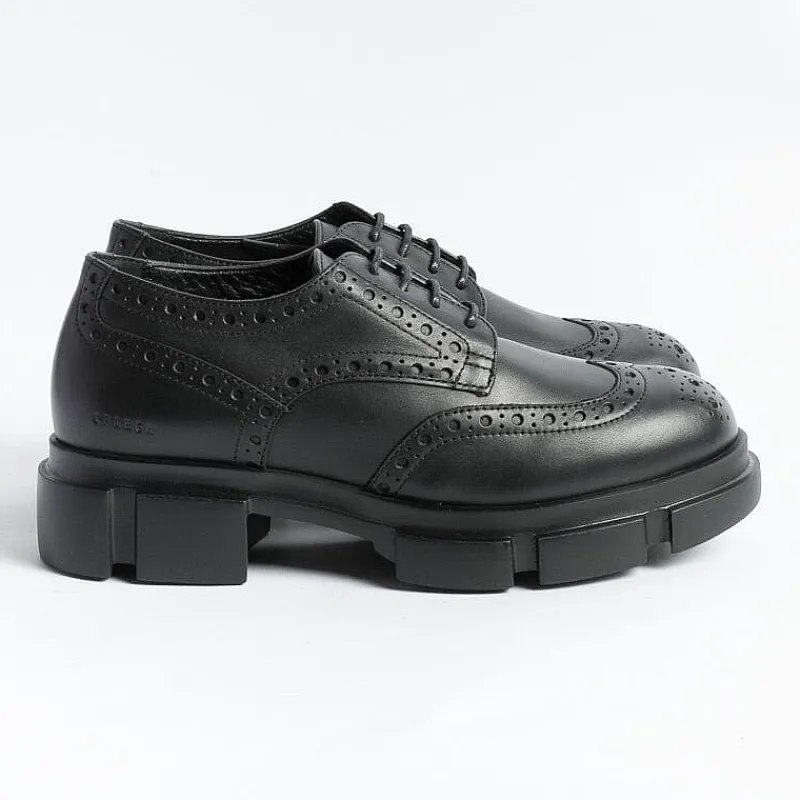 COPENHAGEN - Allacciata - 565 - Pelle Nero<Collezione Scarpe Donna Allacciate