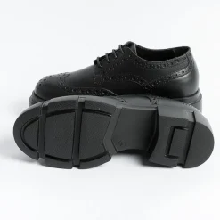 COPENHAGEN - Allacciata - 565 - Pelle Nero<Collezione Scarpe Donna Allacciate
