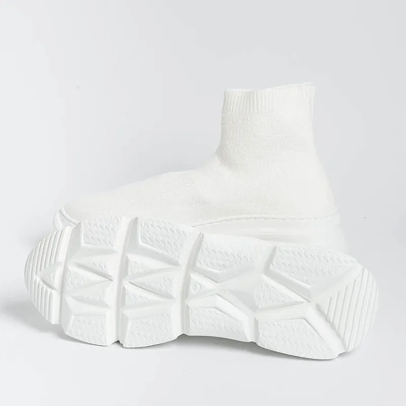 COPENHAGEN - Sneakers Stivaletto - Cph198 - Bianco<Collezione Scarpe Donna Stivaletti
