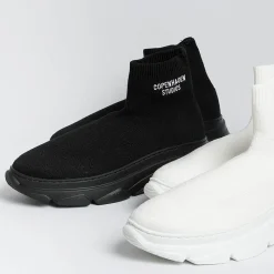 COPENHAGEN - Sneakers Stivaletto - Cph198 - Bianco<Collezione Scarpe Donna Stivaletti
