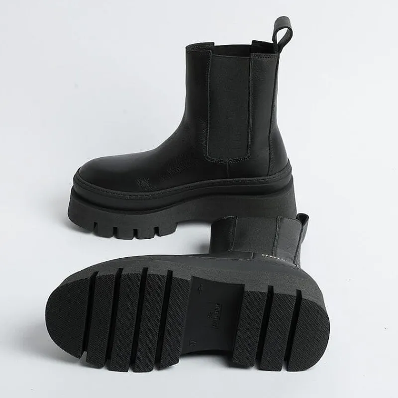 COPENHAGEN - Stivaletto - Cph686 - Vitello Nero<Collezione Scarpe Donna Stivaletti
