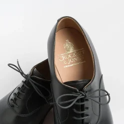 CROCKETT & JONES - Francesina - Connaught - 27742A - Pelle Nero<Collezione Scarpe Uomo Cerimonia