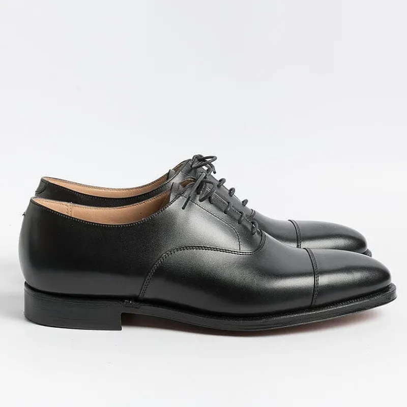 CROCKETT & JONES - Francesina - Connaught - 27742A - Pelle Nero<Collezione Scarpe Uomo Francesine