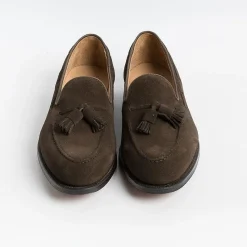 CROCKETT & JONES - Mocassino - Cavendish 2- 29376A - Camoscio Testa Di Moro<Collezione Scarpe Uomo Mocassini