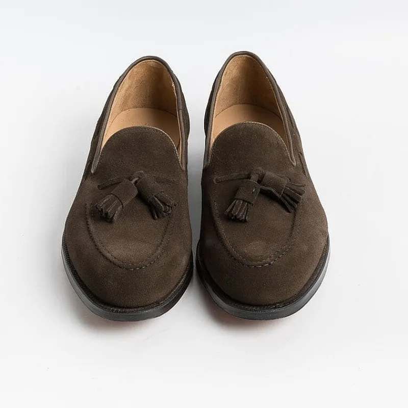 CROCKETT & JONES - Mocassino - Cavendish 2- 29376A - Camoscio Testa Di Moro<Collezione Scarpe Uomo Mocassini