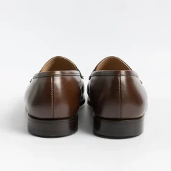 CROCKETT & JONES - Mocassino - Boston- 28363A - Pelle Testa Di Moro<Collezione Scarpe Uomo Mocassini