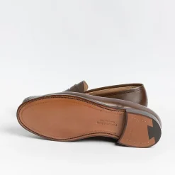 CROCKETT & JONES - Mocassino - Boston- 28363A - Pelle Testa Di Moro<Collezione Scarpe Uomo Mocassini