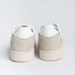 DATE - Sneakers - Court 2.0 - C2Wcin - Bianco Naturale<Collezione Scarpe Uomo Sneakers