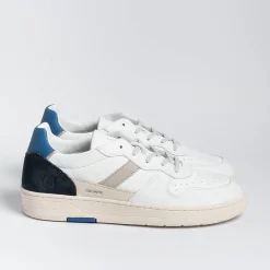DATE - Sneakers - Court 2.0 - C2Vcwl - Bianco Blu<Collezione Scarpe Uomo Sneakers