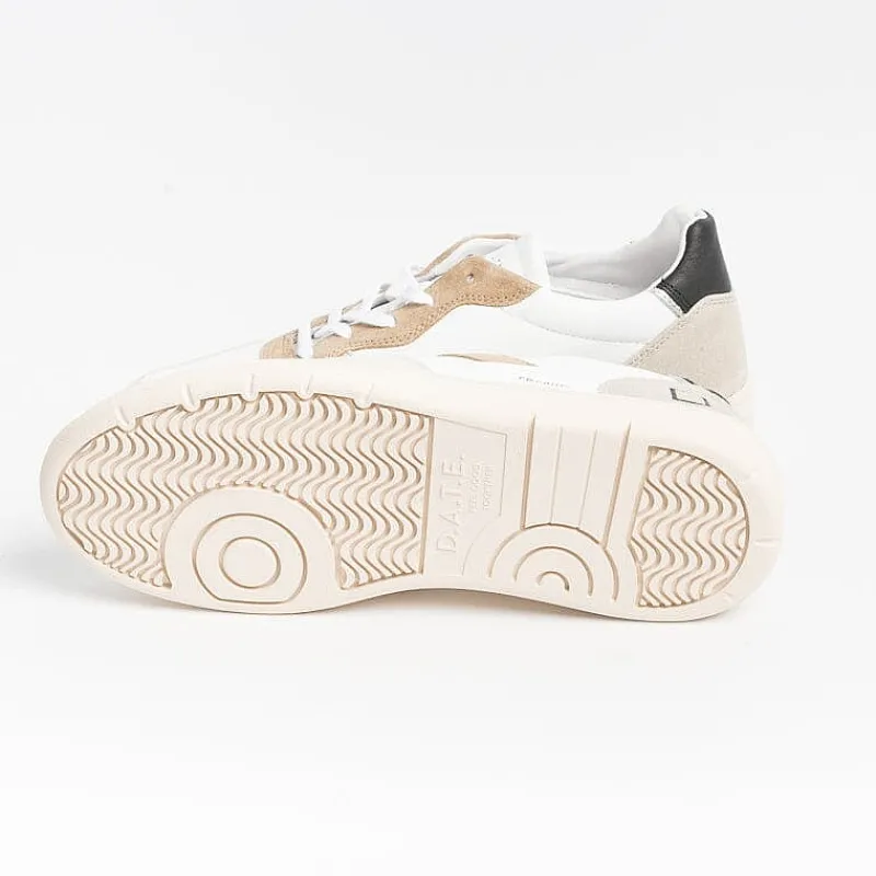 DATE - Sneakers - Court 2.0 - Vintage White Natural<Collezione Scarpe Uomo Sneakers