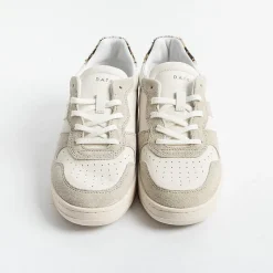 DATE - Sneakers - Court 2.0 Vintage Calf - Avorio Leopard<Collezione Scarpe Donna Sneakers