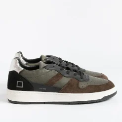 DATE - Sneakers - Court N371 - Verde Army<Collezione Scarpe Uomo Sneakers
