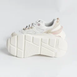 DATE - Sneakers - Fuga Method - Bianco Beige<Collezione Scarpe Donna Sneakers
