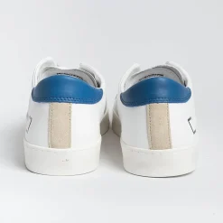 DATE - Sneakers - Hill Low - Hlcawe - Bianco Bluette<Collezione Scarpe Uomo Sneakers