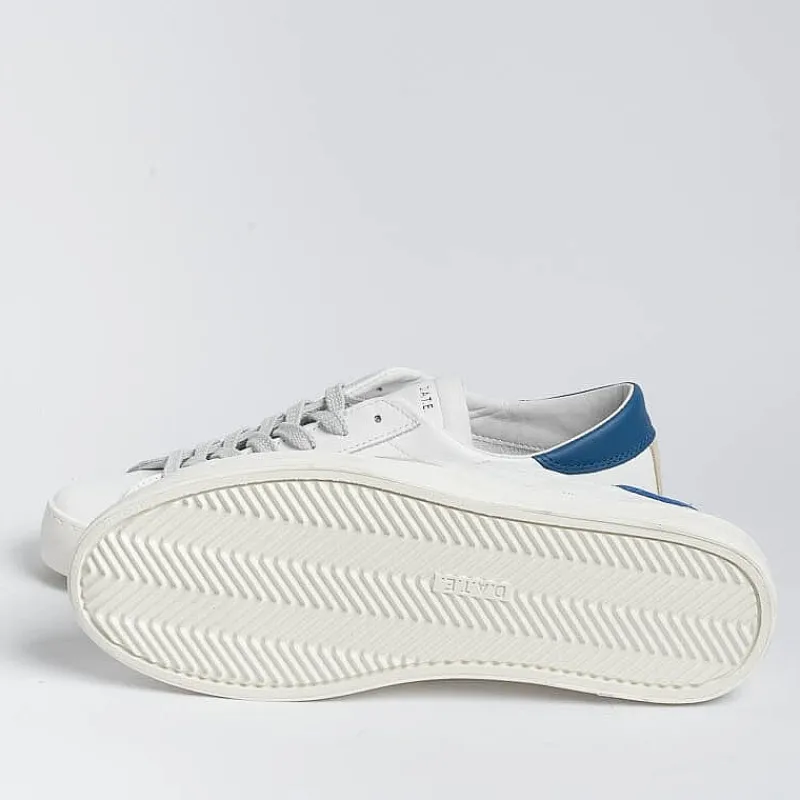 DATE - Sneakers - Hill Low - Hlcawe - Bianco Bluette<Collezione Scarpe Uomo Sneakers