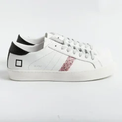 DATE - Sneakers - Hill Low Vintage Calf White Petal - Bianco Rosa<Collezione Scarpe Donna Sneakers