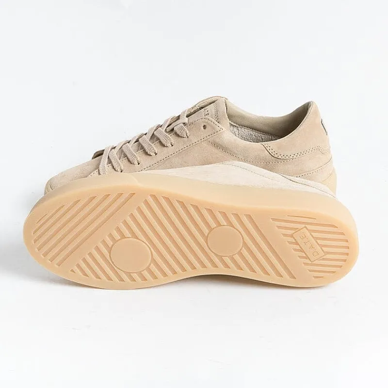 DATE - Sneakers - Sonica - Mono Beige<Collezione Scarpe Uomo Sneakers