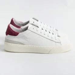 DATE - Sneakers - Sonica Calf White Petal - Bianco Cavallino Rosa<Collezione Scarpe Donna Sneakers