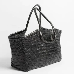DRAGON - Borsa Intrecciata - Nero<Collezione Borse Donna Borse A Spalla