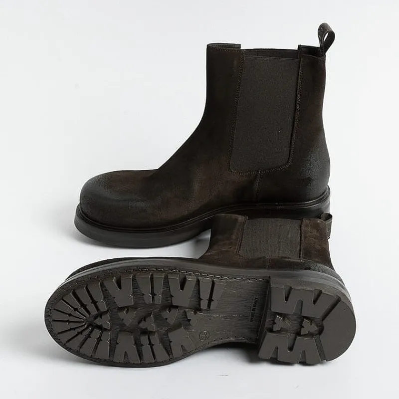Elena Iachi - Stivaletto - Beatles E3565 - Velour Ebano<Collezione Scarpe Donna Stivaletti