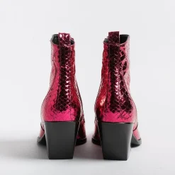 Elena Iachi - Stivaletto Texano E2040 - Bangkok Peonia<Collezione Scarpe Donna Stivaletti