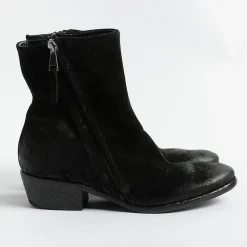 Elena Iachi - Stivaletto Texano E3533 - Hombre Nero Wash<Collezione Scarpe Donna Stivaletti