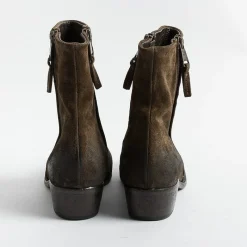 Elena Iachi - Stivaletto Texano E3533 - Hombre Corteccia Wash<Collezione Scarpe Donna Stivaletti