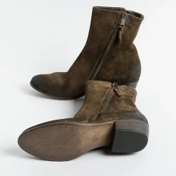 Elena Iachi - Stivaletto Texano E3533 - Hombre Corteccia Wash<Collezione Scarpe Donna Stivaletti