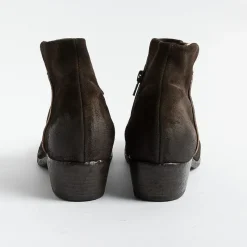 Elena Iachi - Stivaletto Texano E3308 - Hombre Ebano Wash<Collezione Scarpe Donna Stivaletti