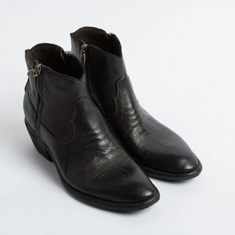 FAUZIAN JEUNESSE - Collezione Donna Fauzian Jeunesse - Texano 3205 - Ignis Super - Ebano<Collezione Scarpe Donna Texani