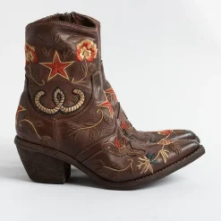 FAUZIAN JEUNESSE - Collezione Donna Fauzian Jeunesse - Texano 3856 Ignis Super - Cocco Cuoio<Collezione Scarpe Donna Texani