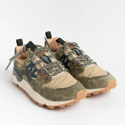 FLOWER MOUNTAIN - Sneakers Yamano 3 - Beige / Militare<Collezione Scarpe Uomo Sneakers