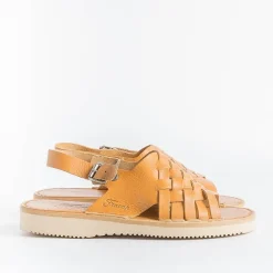 FRACAP - Sandali Bassi D177 - Nebrasca - 900 Tan<Collezione Scarpe Donna Sandali Bassi