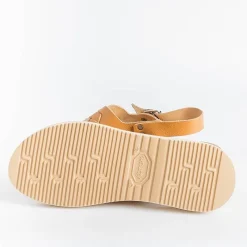 FRACAP - Sandali Bassi D177 - Nebrasca - 900 Tan<Collezione Scarpe Donna Sandali Bassi