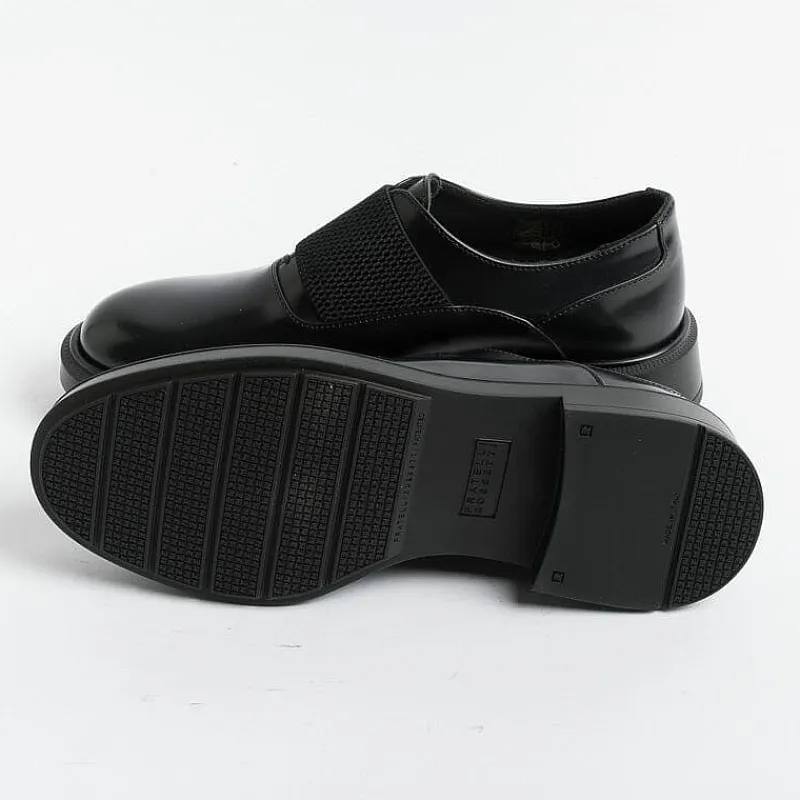 Fratelli Rossetti - Collezione Donna Fratelli Rossetti - Mocassino - 76805 - Lady Tex Nero<Collezione Scarpe Donna Mocassini