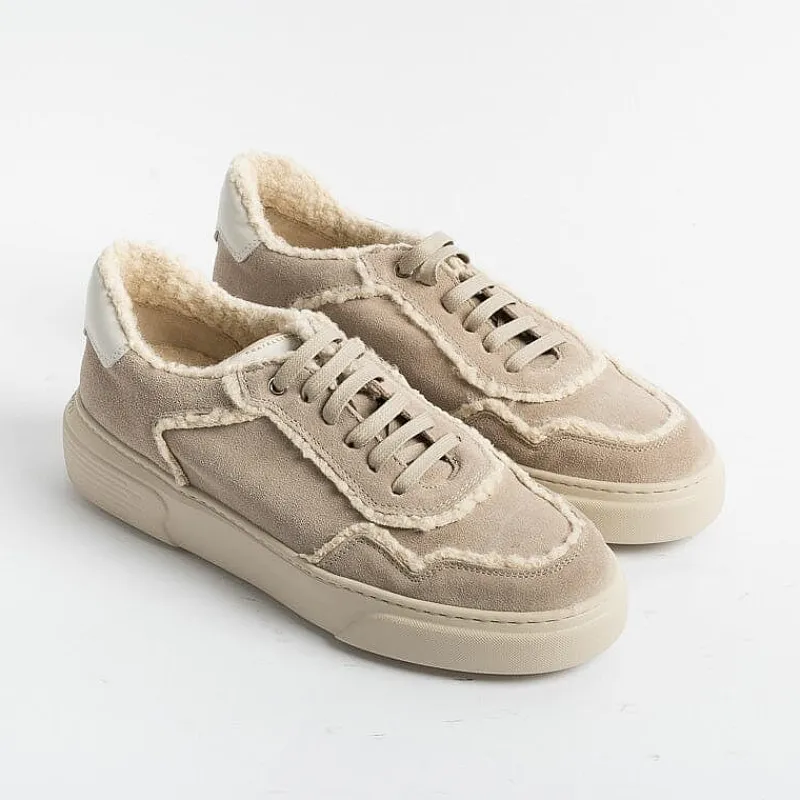 Fratelli Rossetti - Collezione Donna Fratelli Rossetti - Sneakers - 76828 - Camoscio Sabbia<Collezione Scarpe Donna Sneakers