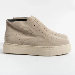 Fratelli Rossetti - Collezione Donna Fratelli Rossetti - Sneakers Stivaletto 76563 - Camoscio Sabbia<Collezione Scarpe Donna Sneakers