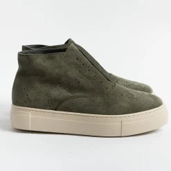 Fratelli Rossetti - Collezione Donna Fratelli Rossetti - Sneakers Stivaletto 76563 - Camoscio Bosco<Collezione Scarpe Donna Stivaletti