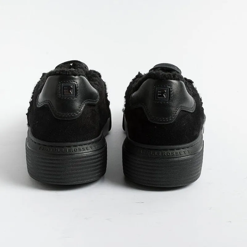 Fratelli Rossetti - Collezione Donna Fratelli Rossetti - Sneakers - 76828 - Camoscio Nero<Collezione Scarpe Donna Sneakers