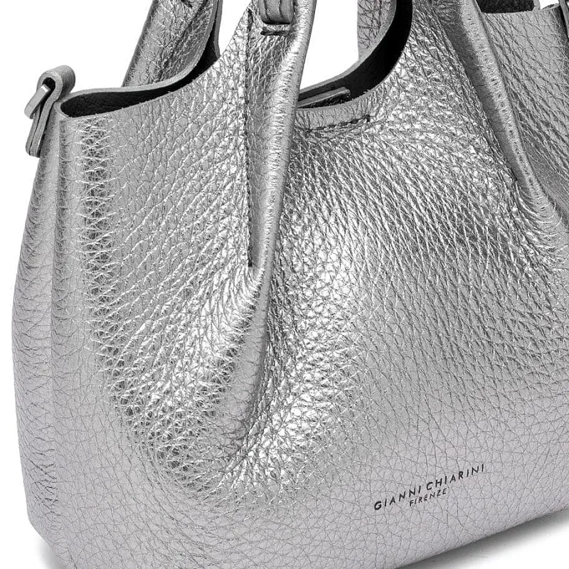 Gianni Chiarini - Bs 9718 - Dua - Dark Silver Castoro<Collezione Borse Donna Mini Bags