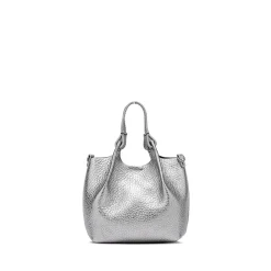 Gianni Chiarini - Bs 9718 - Dua - Dark Silver Castoro<Collezione Borse Donna Mini Bags