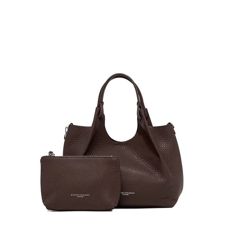 Gianni Chiarini - Bs 9719 - Dua - Testa Di Moro Castoro<Collezione Borse Donna Borse A Spalla