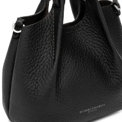 Gianni Chiarini - Bs 9718 - Dua - Nero Castoro<Collezione Borse Donna Borse A Spalla