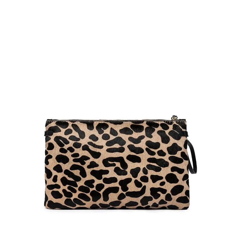 Gianni Chiarini - Hermy - Bs 3905 - Leo Macchia Nera<Collezione Borse Donna Pochette