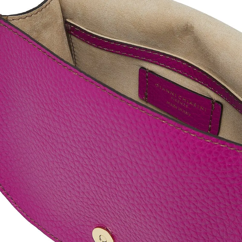 Gianni Chiarini Firenze - Bs 10115 - Tara - Hot Pink Cognac<Collezione Borse Donna Borse A Tracolla