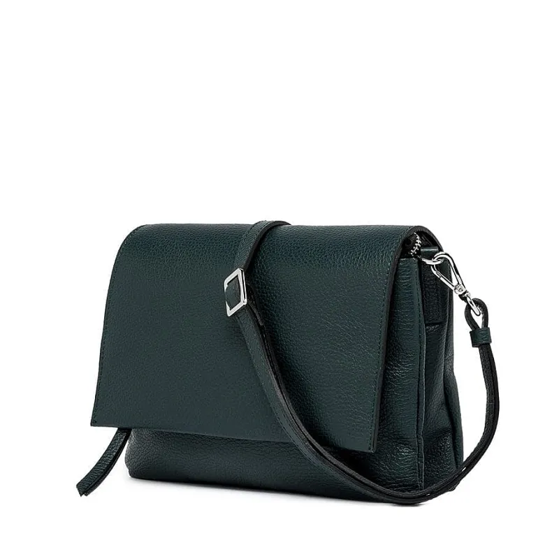 Gianni Chiarini Firenze - Bs 4364 Three - Borsa A Tracolla - Deep Green<Collezione Borse Donna Borse A Tracolla